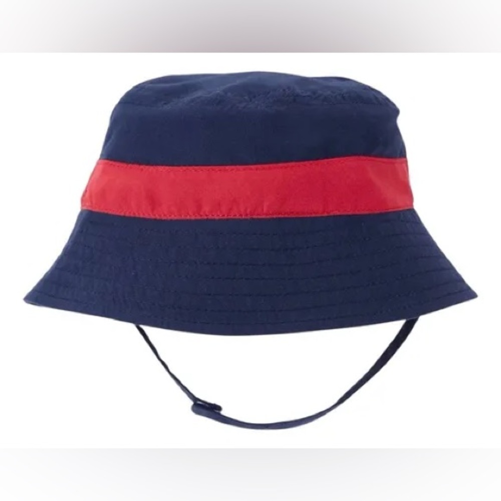 CARTER’S Navy and Red Bucket Hat